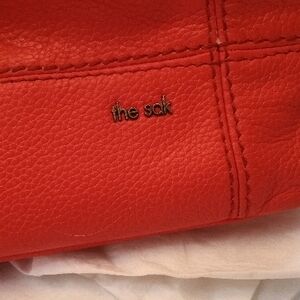 The Sak Orange Leather Bag